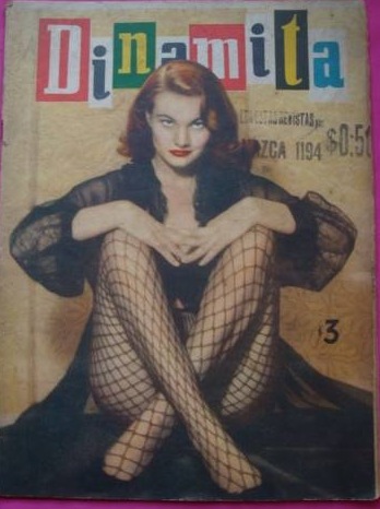 DINAMITA magazine side cover Issue 31  1957