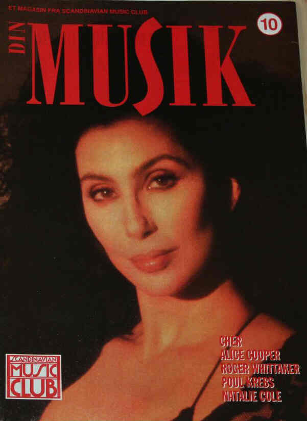DIN MUSIK magazine side cover Issue 10   1991