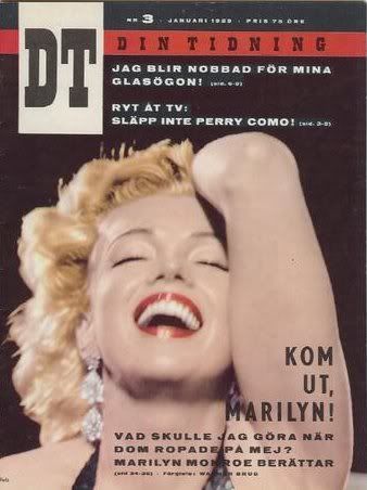 DIN TIDNING magazine side cover Issue 3 January 1959