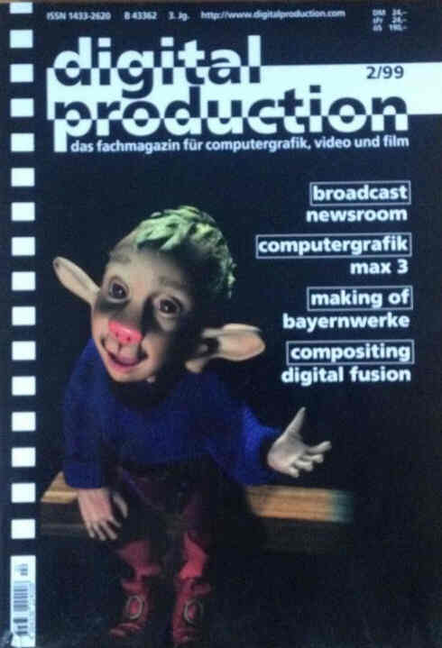 DIGITAL PRODUCTION magazine side cover Issue 2  March 1999