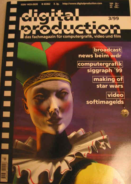 DIGITAL PRODUCTION magazine side cover Issue 3  May 1999