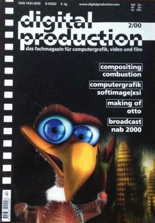 DIGITAL PRODUCTION magazine side cover Issue 2   2000