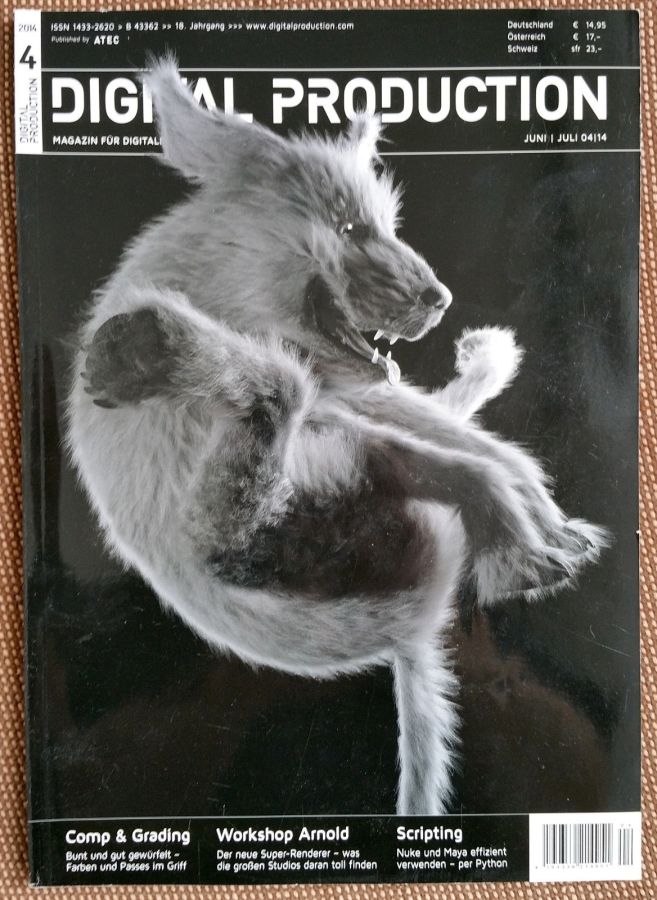 DIGITAL PRODUCTION magazine side cover Issue 4  June 2014