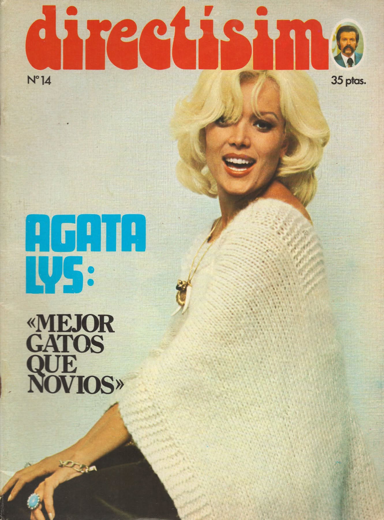 DIRECTISIMO magazine side cover Issue 14   1975