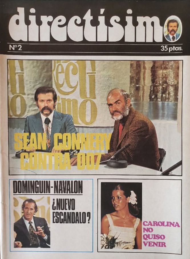 DIRECTISIMO magazine side cover Issue 2   1975