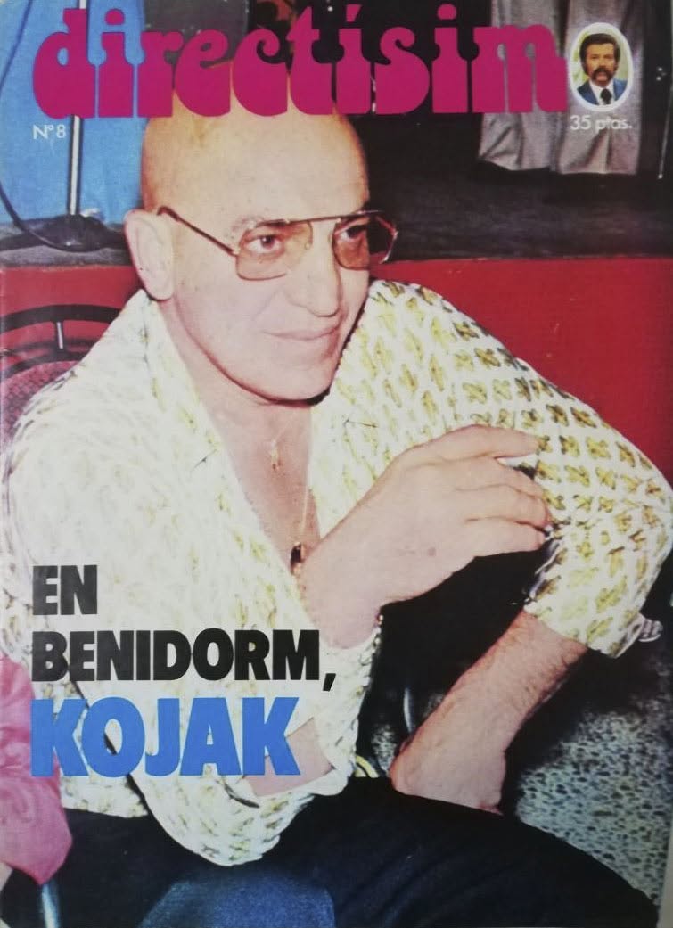 DIRECTISIMO magazine side cover Issue 8   1975