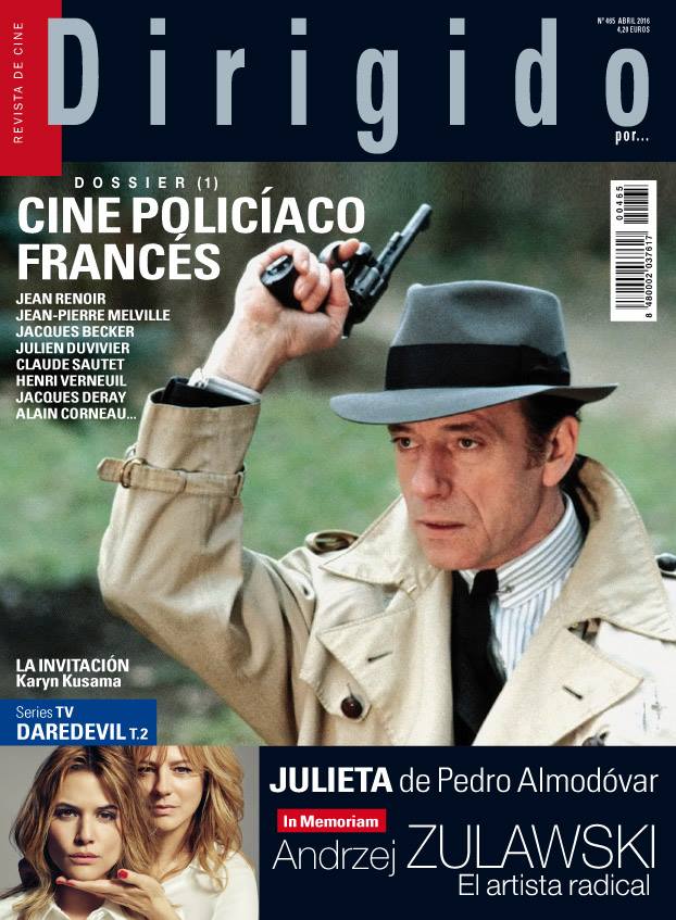 DIRIGIDO POR... magazine side cover Issue 465 April 2016
