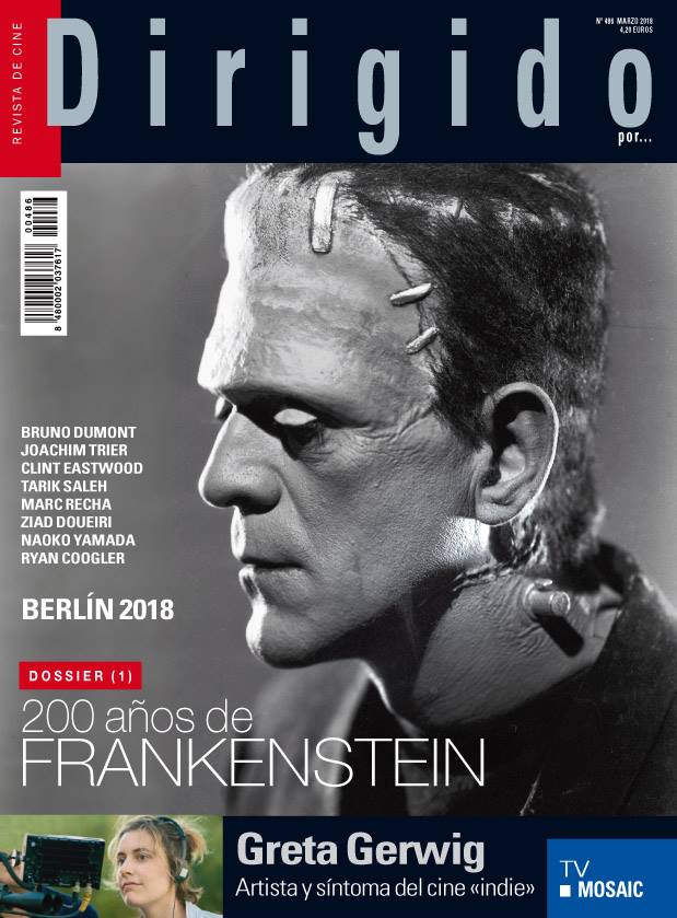 DIRIGIDO POR... magazine cover Issue 486  March 2018