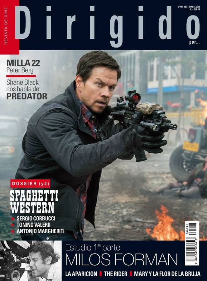 DIRIGIDO POR... magazine side cover Issue 491  September 2018