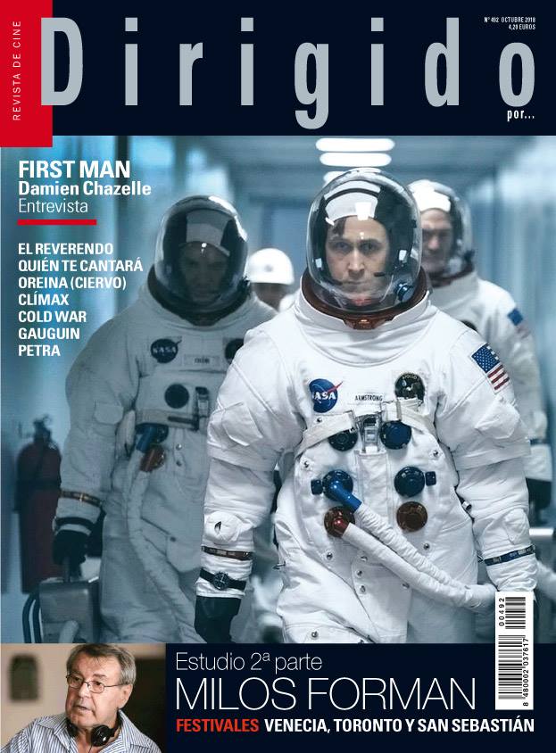 DIRIGIDO POR... magazine side cover Issue 492  October 2018