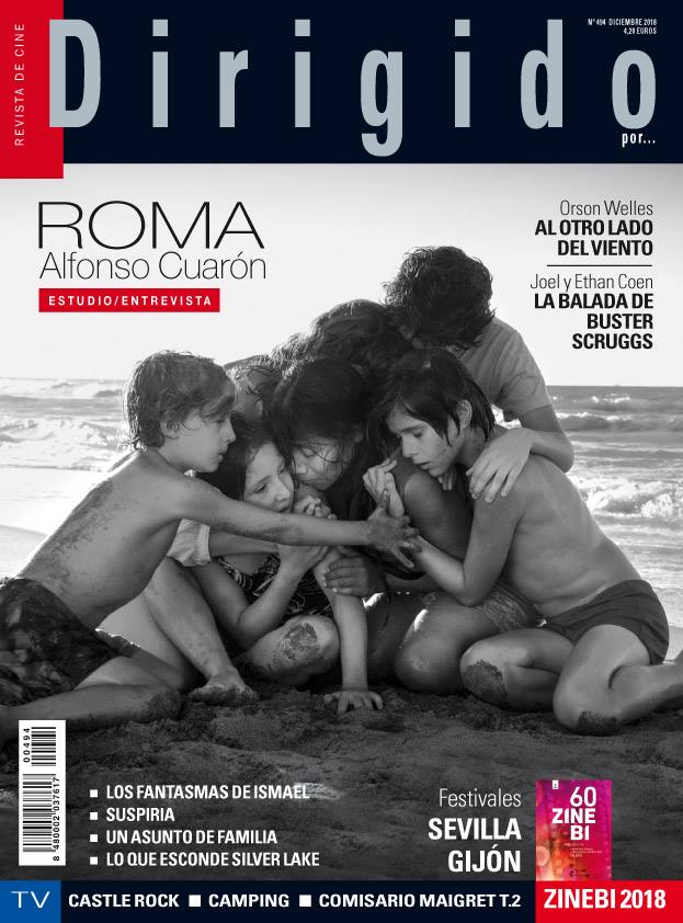 DIRIGIDO POR... magazine side cover Issue 494  December 2018