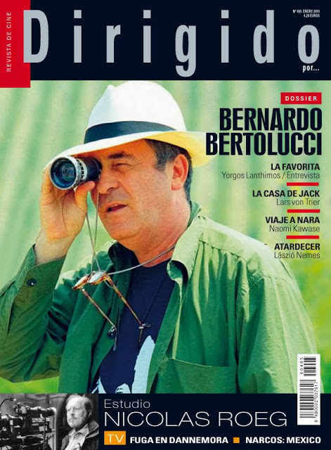 DIRIGIDO POR... magazine side cover Issue 495  January 2019