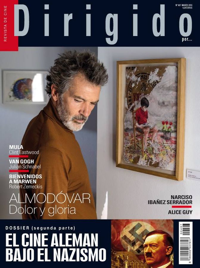 DIRIGIDO POR... magazine side cover Issue 497  March 2019