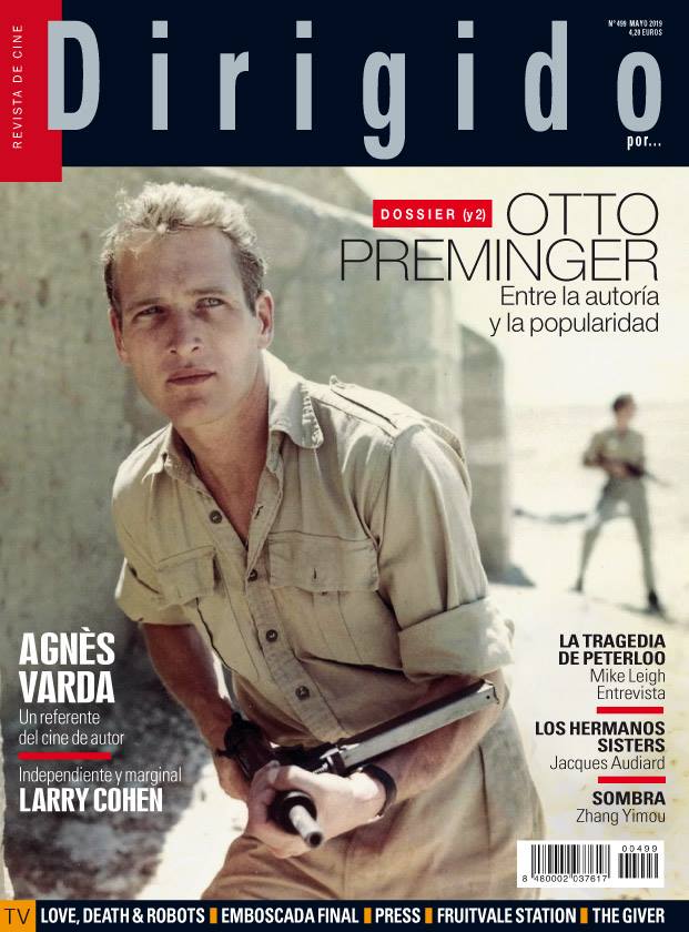 DIRIGIDO POR... magazine side cover Issue 499  May 2019