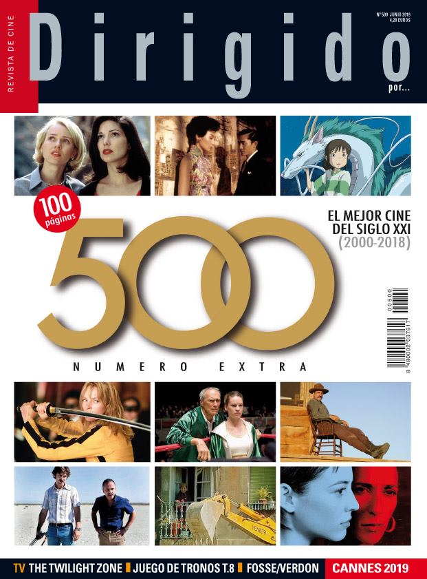 DIRIGIDO POR... magazine side cover Issue 500  June 2019