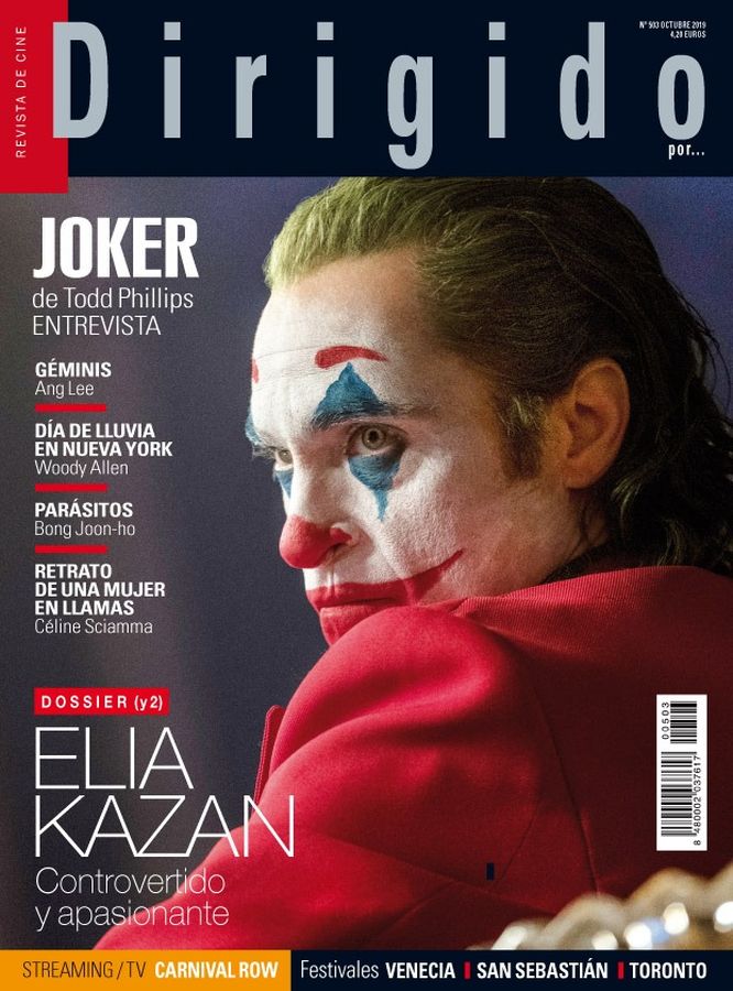 DIRIGIDO POR... magazine side cover Issue 503  October 2019