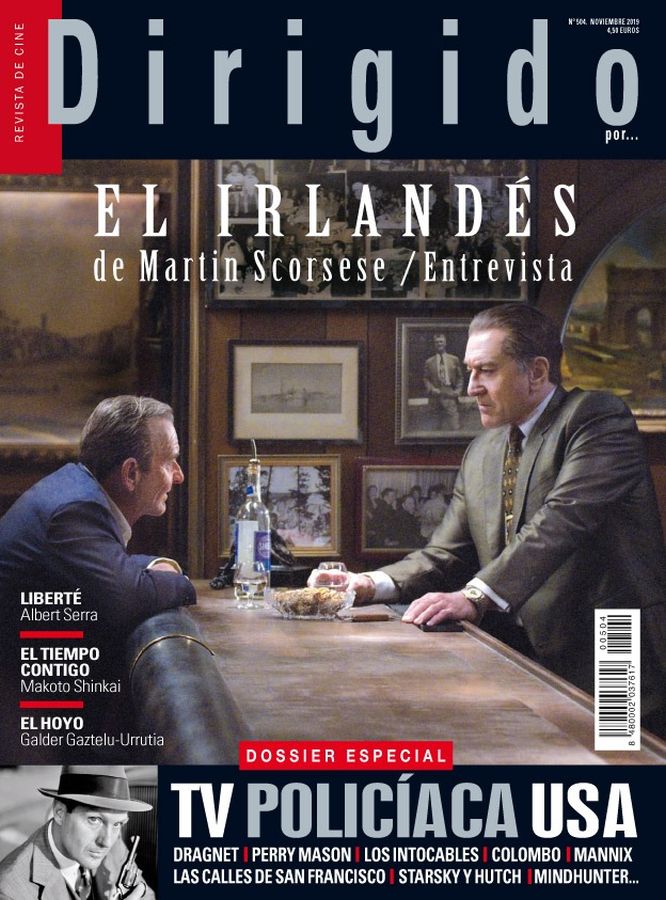 DIRIGIDO POR... magazine side cover Issue 504  November 2019