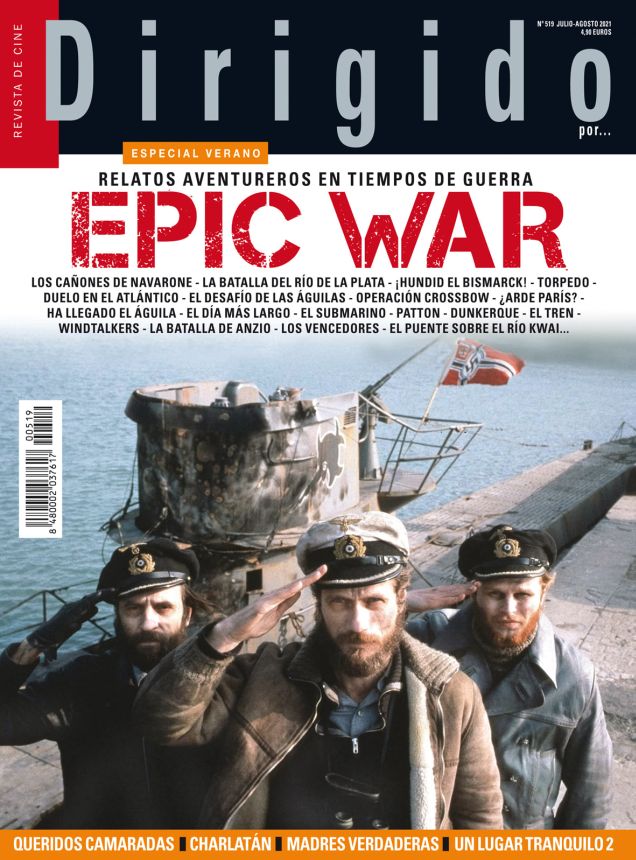 DIRIGIDO POR... magazine side cover Issue 519  July/August 2021