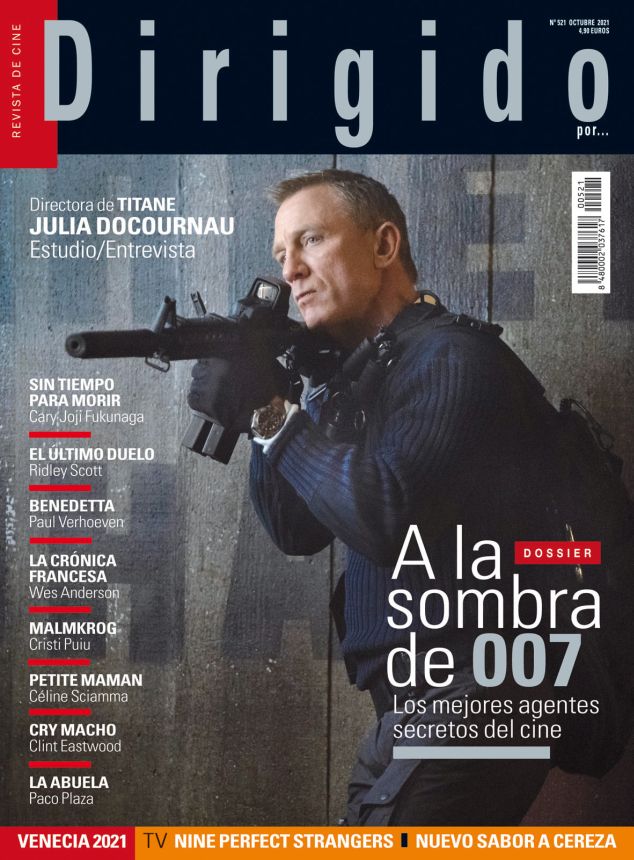 DIRIGIDO POR... magazine side cover Issue 521  October 2021