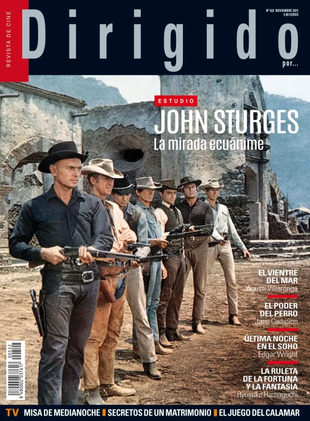 DIRIGIDO POR... magazine side cover Issue 522  November 2021