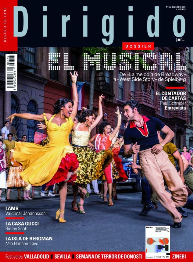 DIRIGIDO POR... magazine side cover Issue 523  December 2021