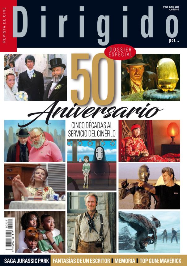 DIRIGIDO POR... magazine side cover Issue 529  June 2022