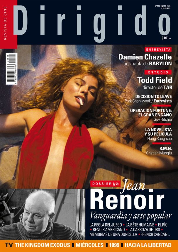 DIRIGIDO POR... magazine side cover Issue 535  January 2023