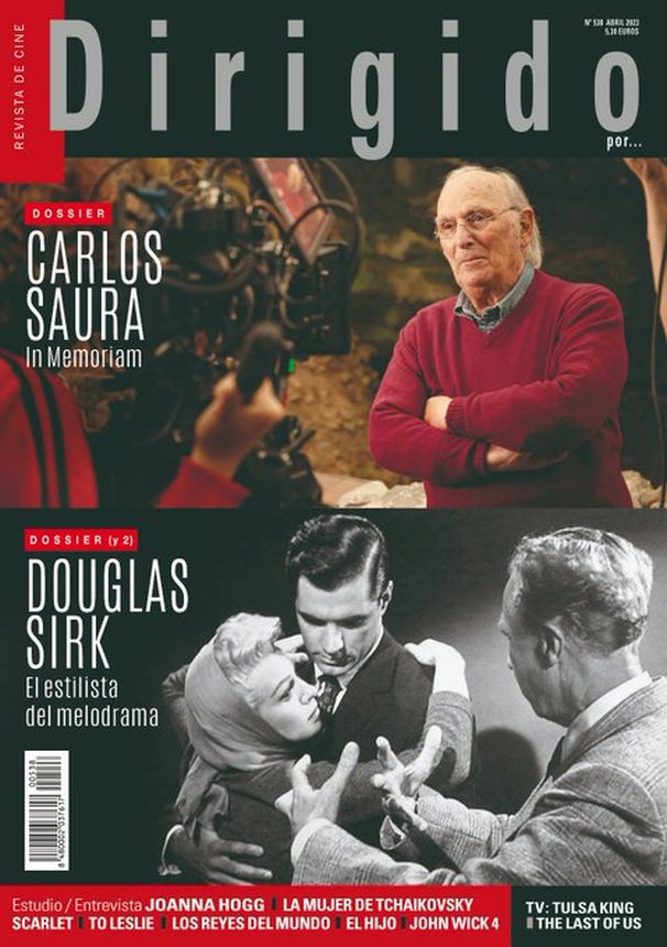 DIRIGIDO POR... magazine side cover Issue 538  April 2023