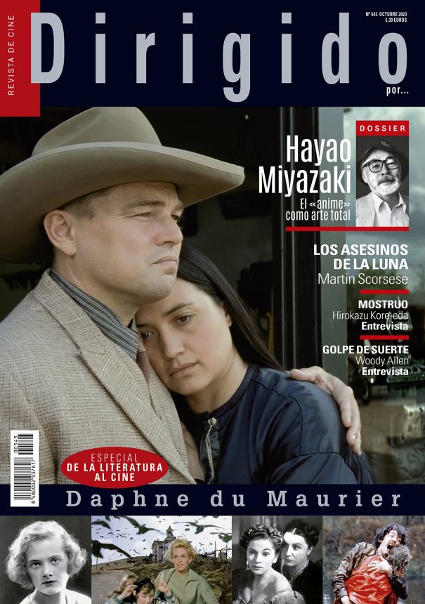 DIRIGIDO POR... magazine side cover Issue 543  October 2023