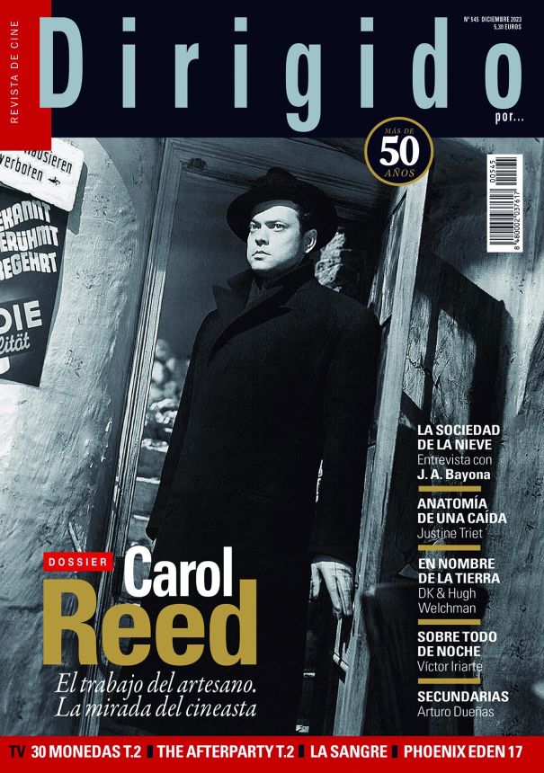 DIRIGIDO POR... magazine side cover Issue 545  December 2023