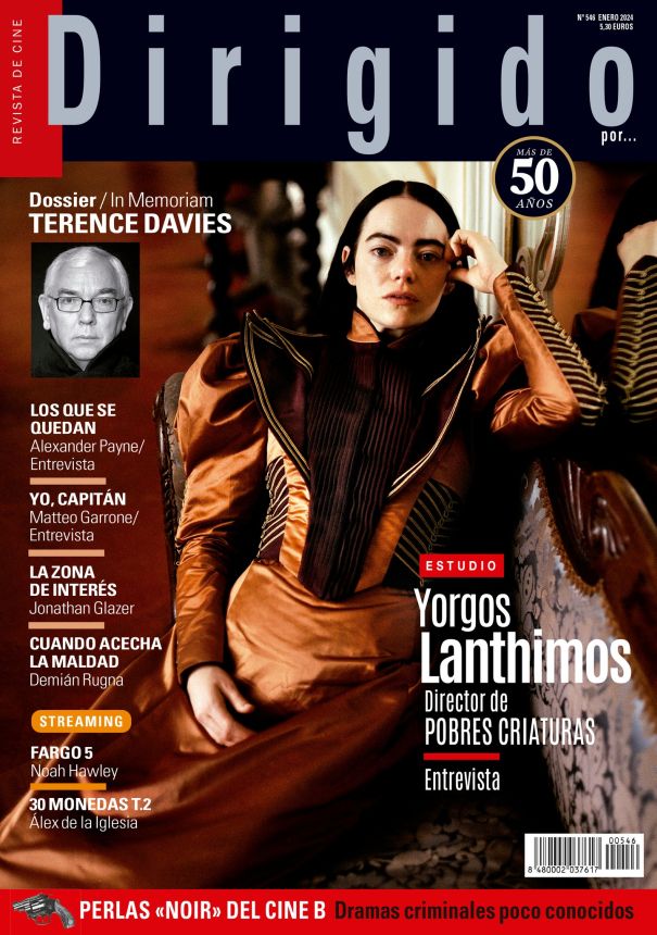 DIRIGIDO POR... magazine side cover Issue 546  January 2024