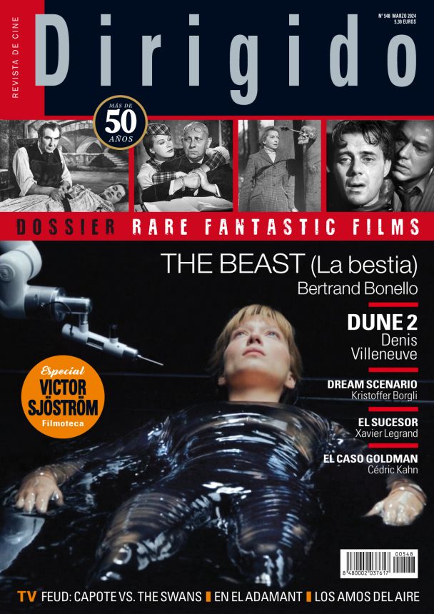 DIRIGIDO POR... magazine side cover Issue 548  March 2024