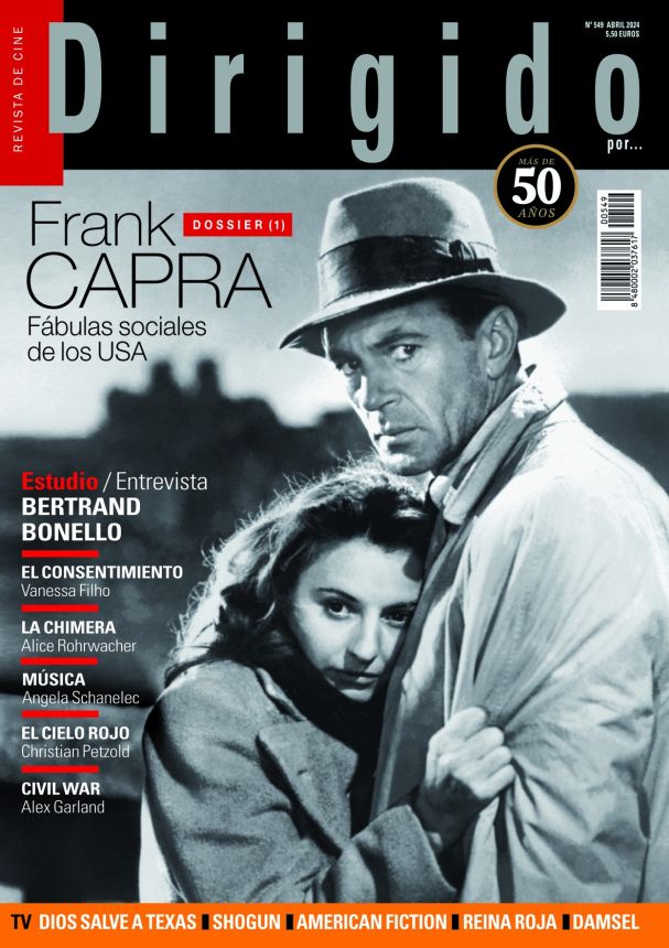 DIRIGIDO POR... magazine side cover Issue 549  April 2024