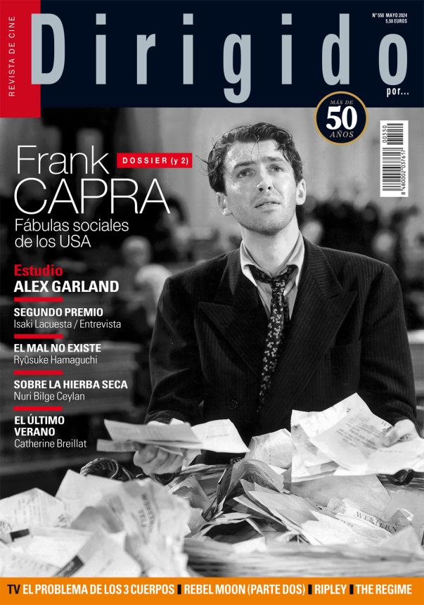 DIRIGIDO POR... magazine side cover Issue 550  May 2024