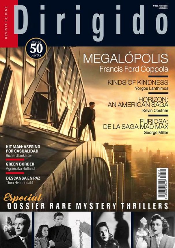 DIRIGIDO POR... magazine side cover Issue 551  June 2024