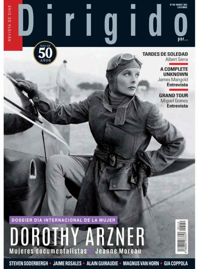 DIRIGIDO POR... magazine side cover Issue 559  March 2025