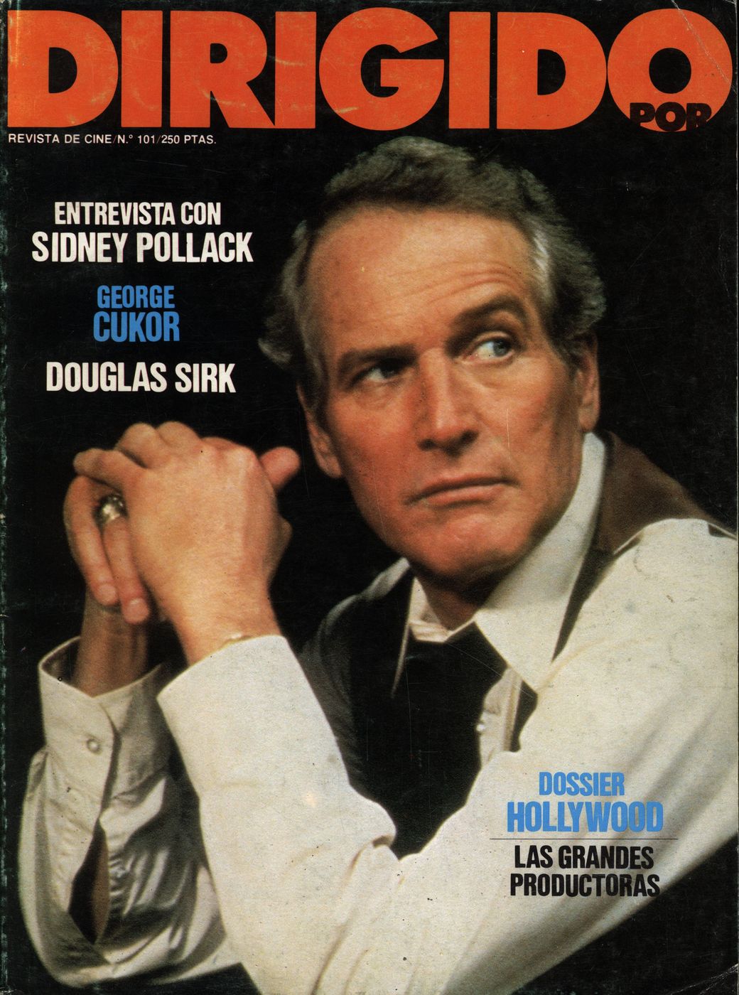 DIRIGIDO POR... magazine side cover Issue 101 February 1983