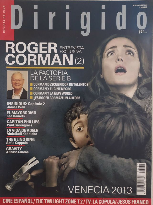 DIRIGIDO POR... magazine side cover Issue 437 October 2013