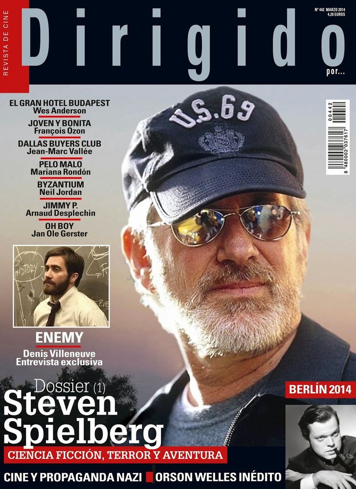 DIRIGIDO POR... magazine side cover Issue 442 March 2014