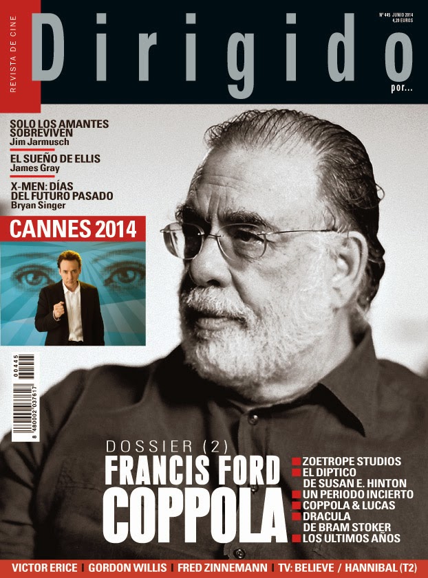 DIRIGIDO POR... magazine side cover Issue 445 June 2014