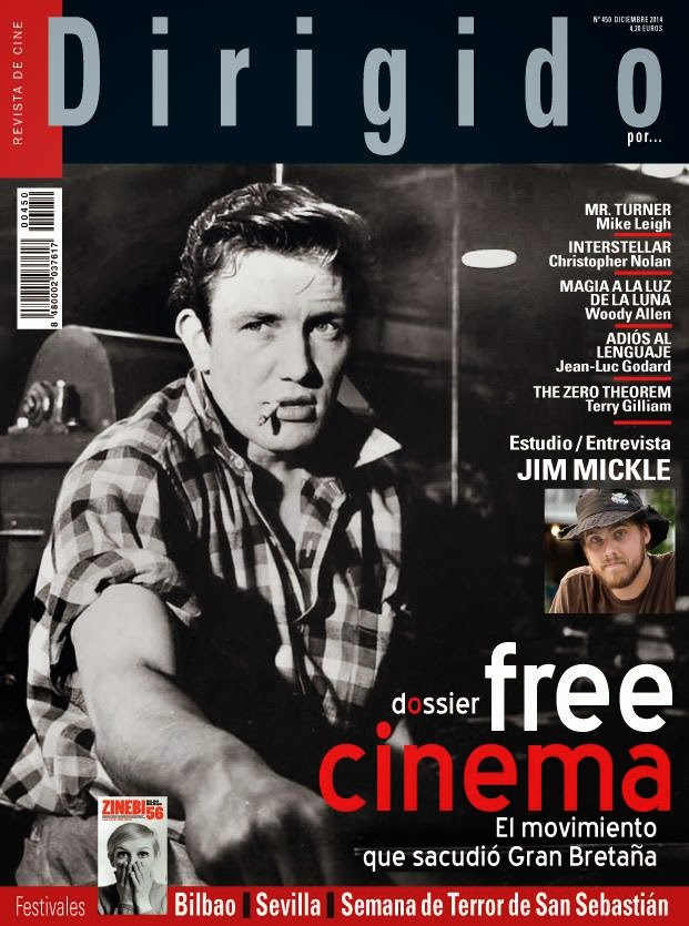 DIRIGIDO POR... magazine side cover Issue 450 December 2014