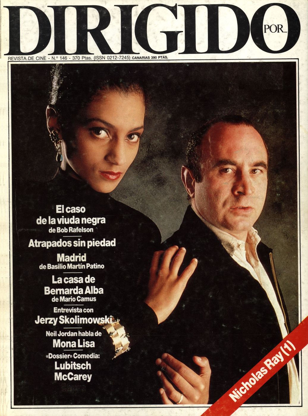 DIRIGIDO POR... magazine side cover Issue 146 April 1987