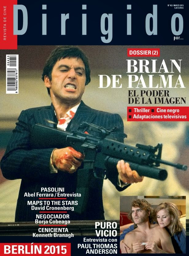 DIRIGIDO POR... magazine side cover Issue 453 March 2015
