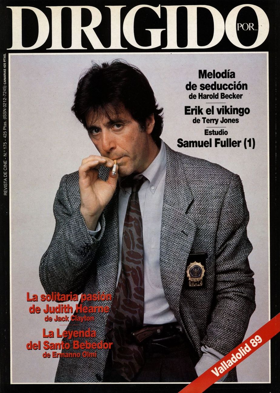 DIRIGIDO POR... magazine side cover Issue 175 December 1989