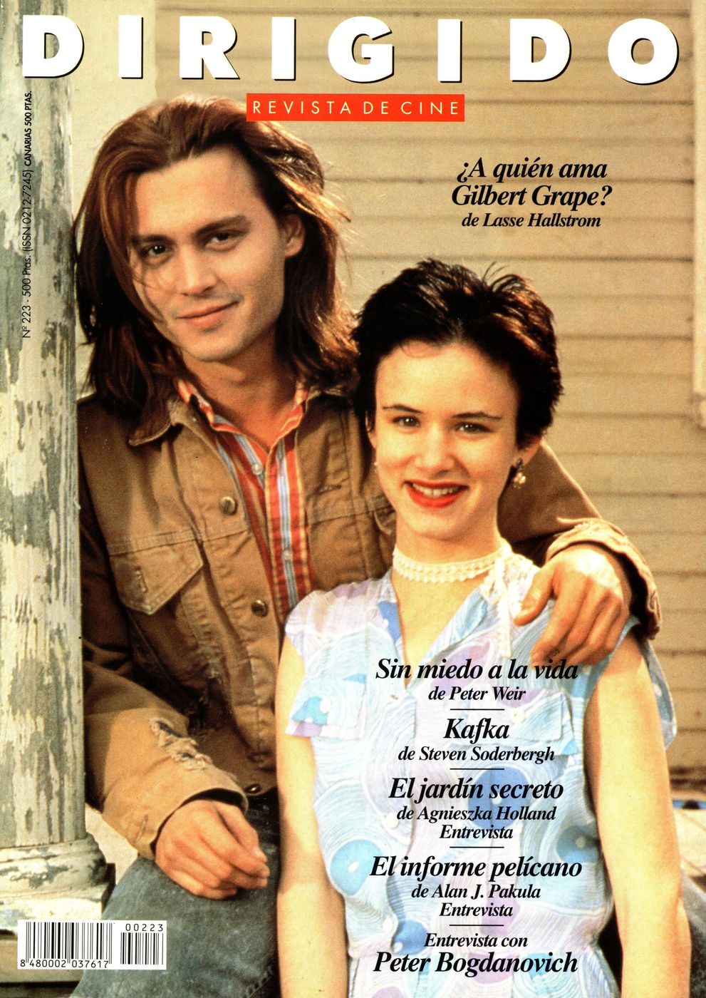 DIRIGIDO POR... magazine side cover Issue 223 April 1994
