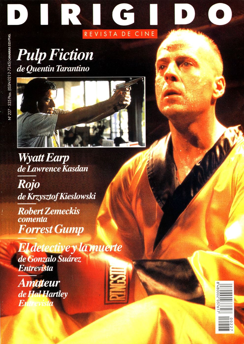 DIRIGIDO POR... magazine side cover Issue 227 September 1994