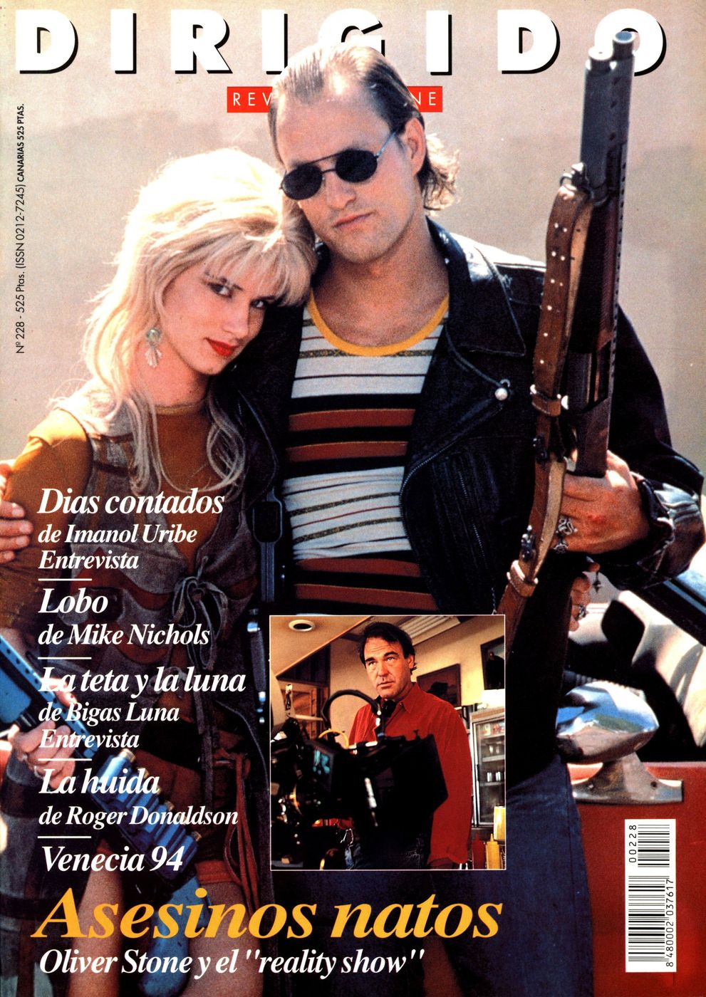 DIRIGIDO POR... magazine side cover Issue 228 October 1994