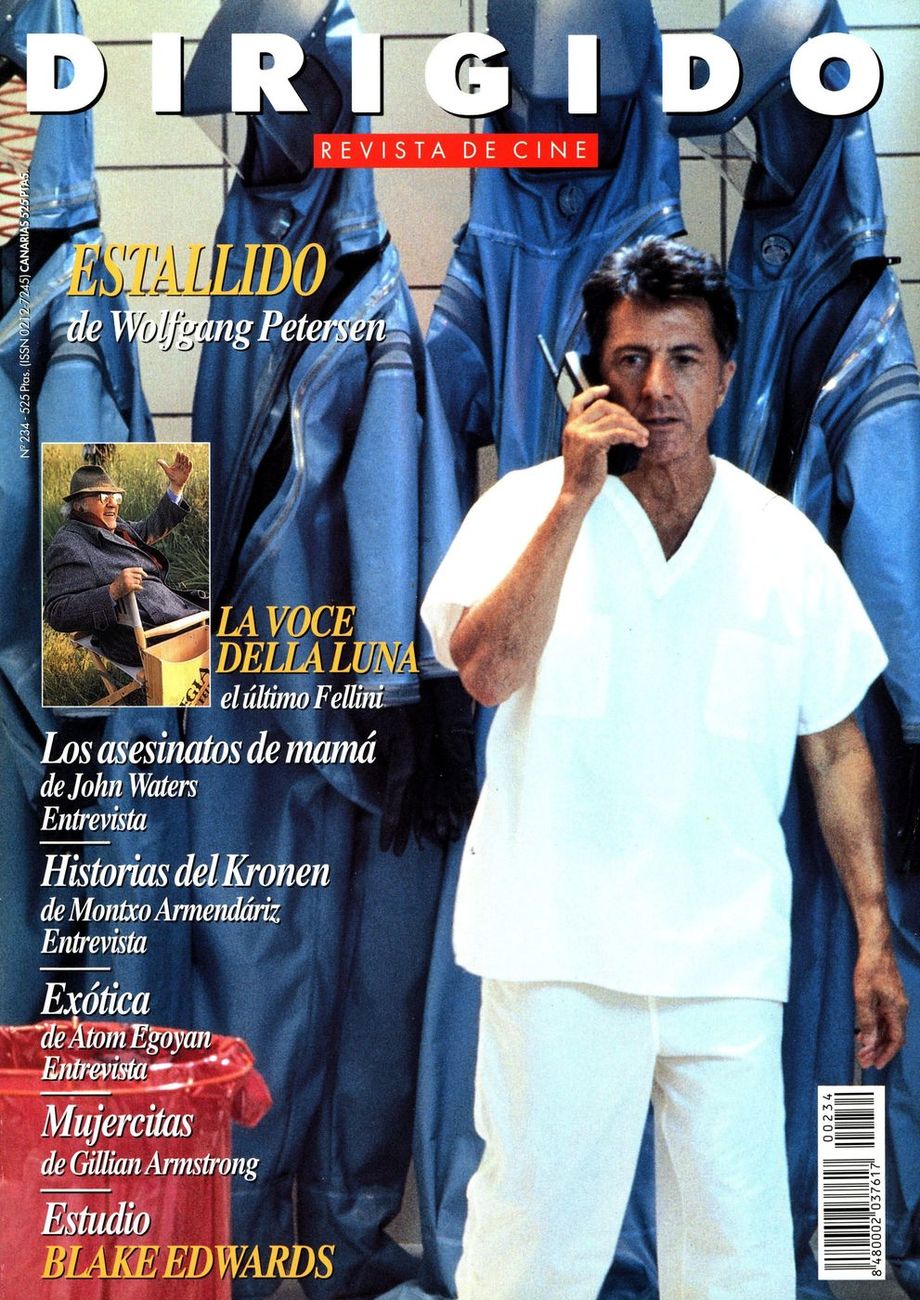 DIRIGIDO POR... magazine side cover Issue 234 April 1995