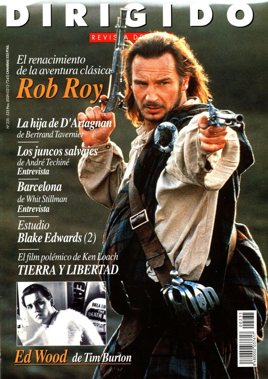DIRIGIDO POR... magazine side cover Issue 235 May 1995
