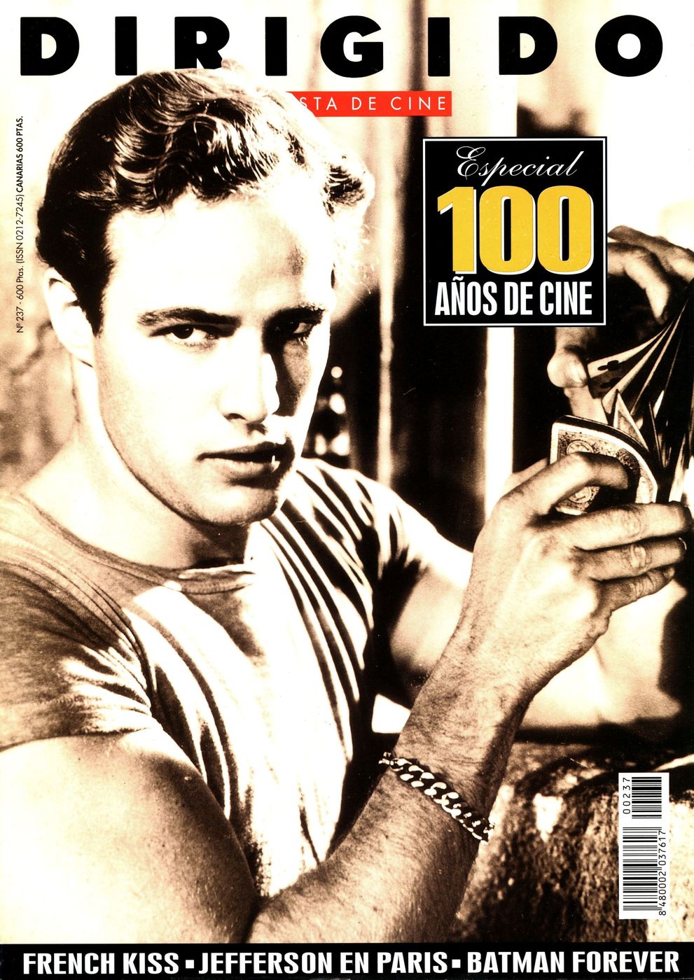 DIRIGIDO POR... magazine side cover Issue 237 July/August 1995